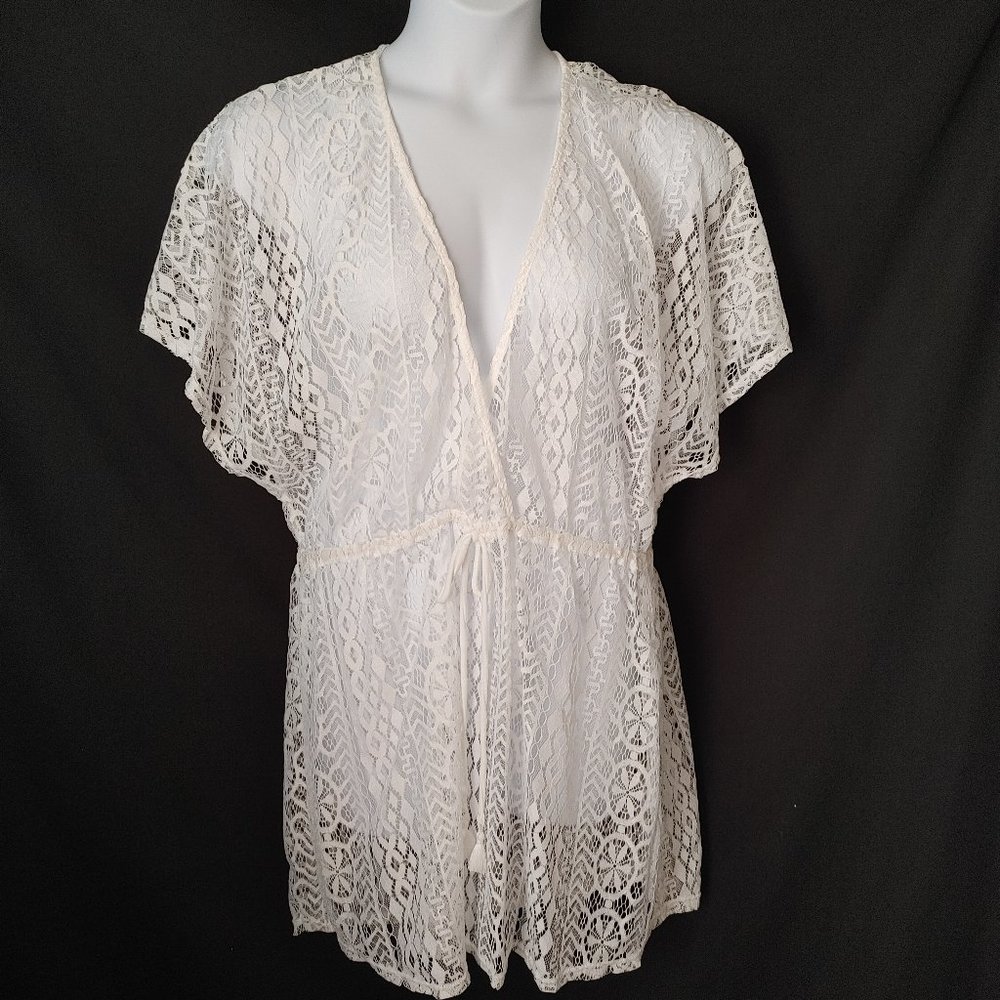 LACE SWIMSUIT COVER UP